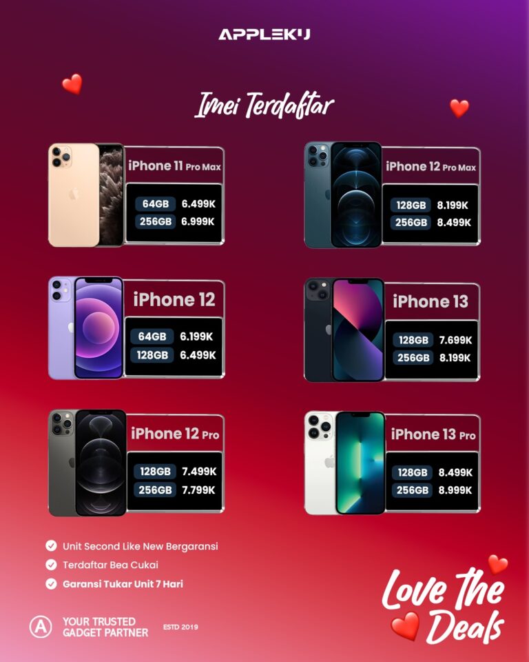 Harga iPhone Magelang 2026 Termurah10