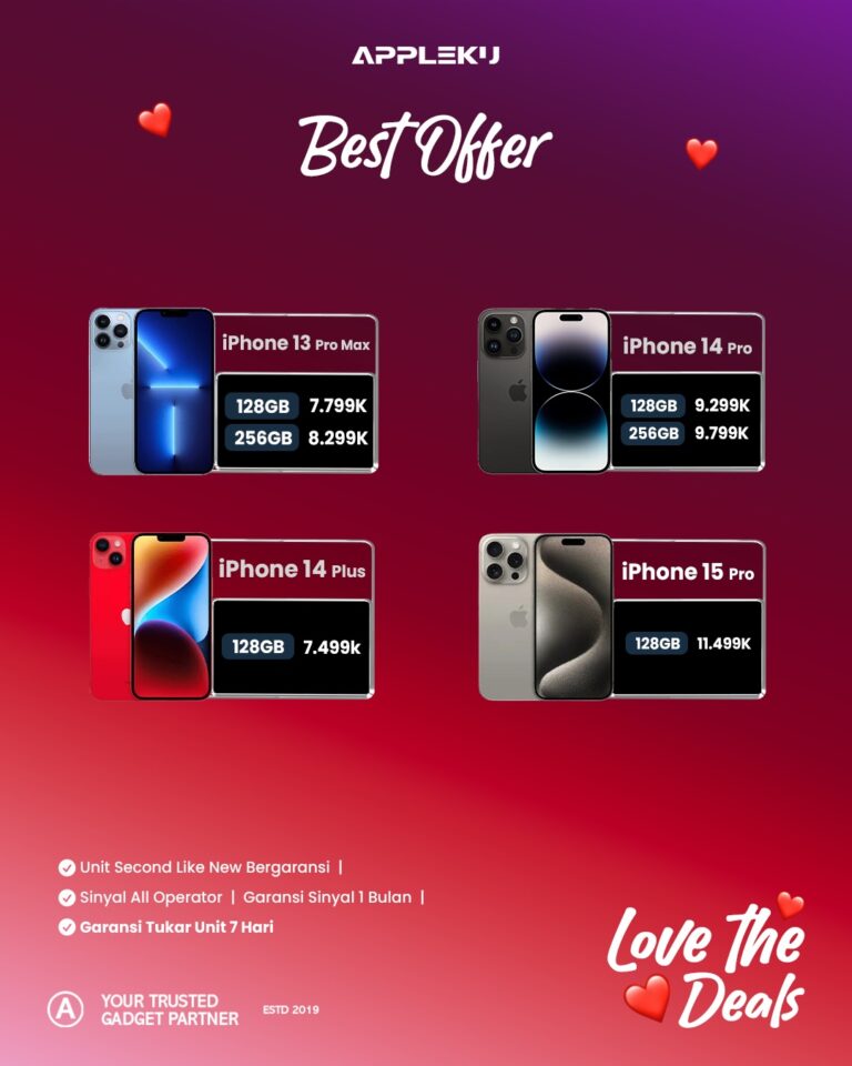 Harga iPhone Magelang 2026 Termurah8