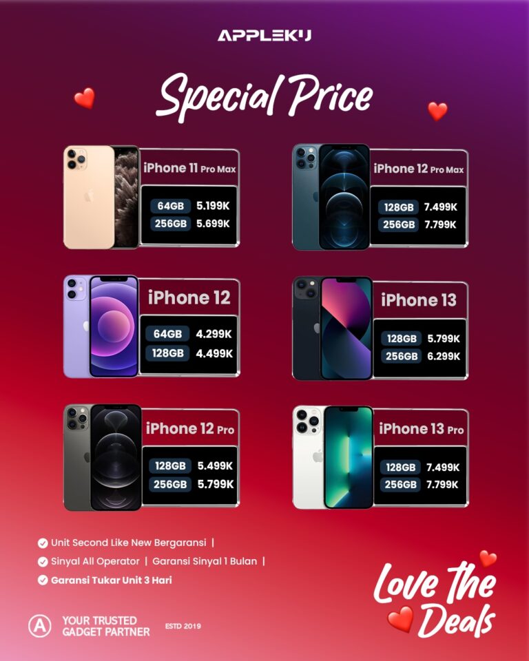 Harga iPhone Magelang 2026 Termurah9