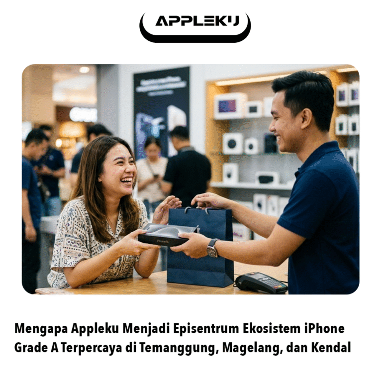 Mengapa Appleku Menjadi Episentrum Ekosistem iPhone Grade A Terpercaya di Temanggung, Magelang, dan Kendal