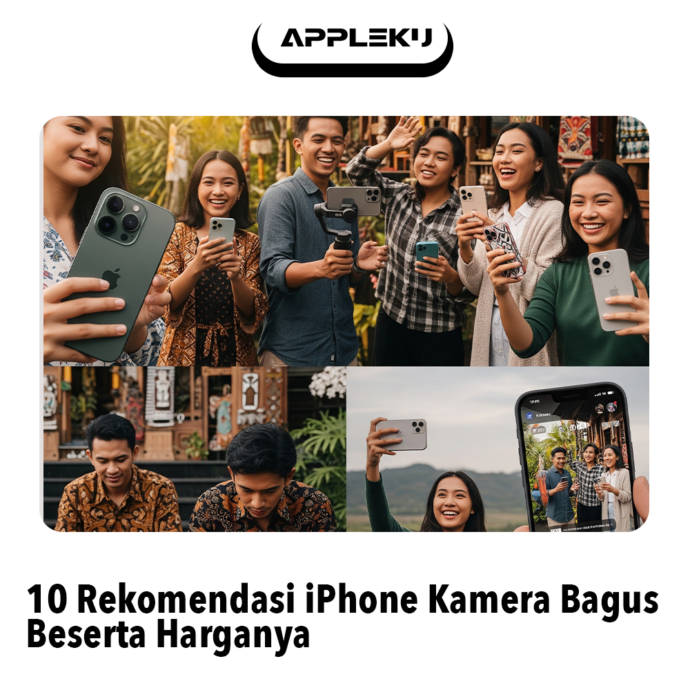 10 Rekomendasi iPhone Kamera Bagus Beserta Harganya