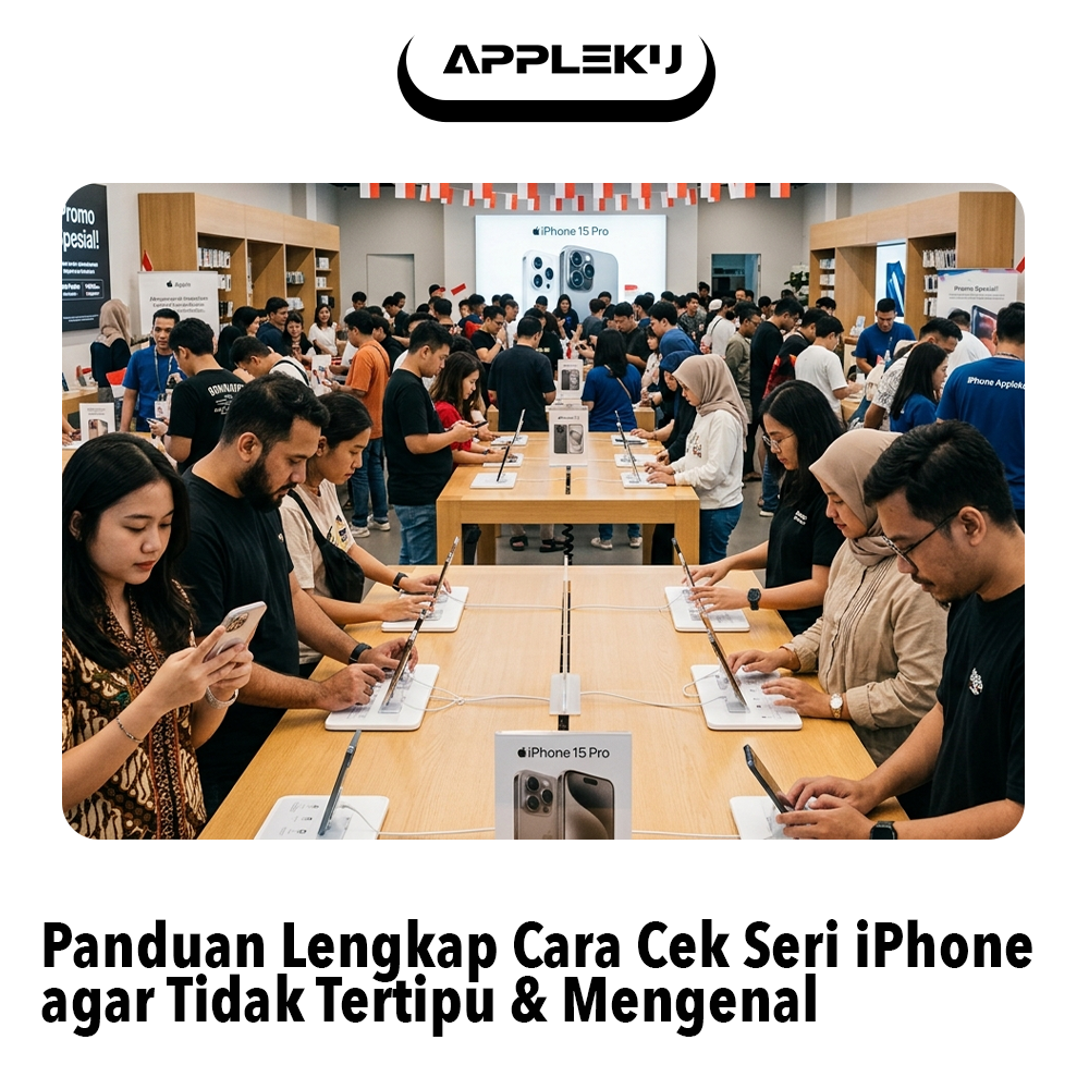 Panduan Lengkap Cara Cek Seri iPhone agar Tidak Tertipu & Mengenal Appleku, Pusat iPhone Original Nomor 1