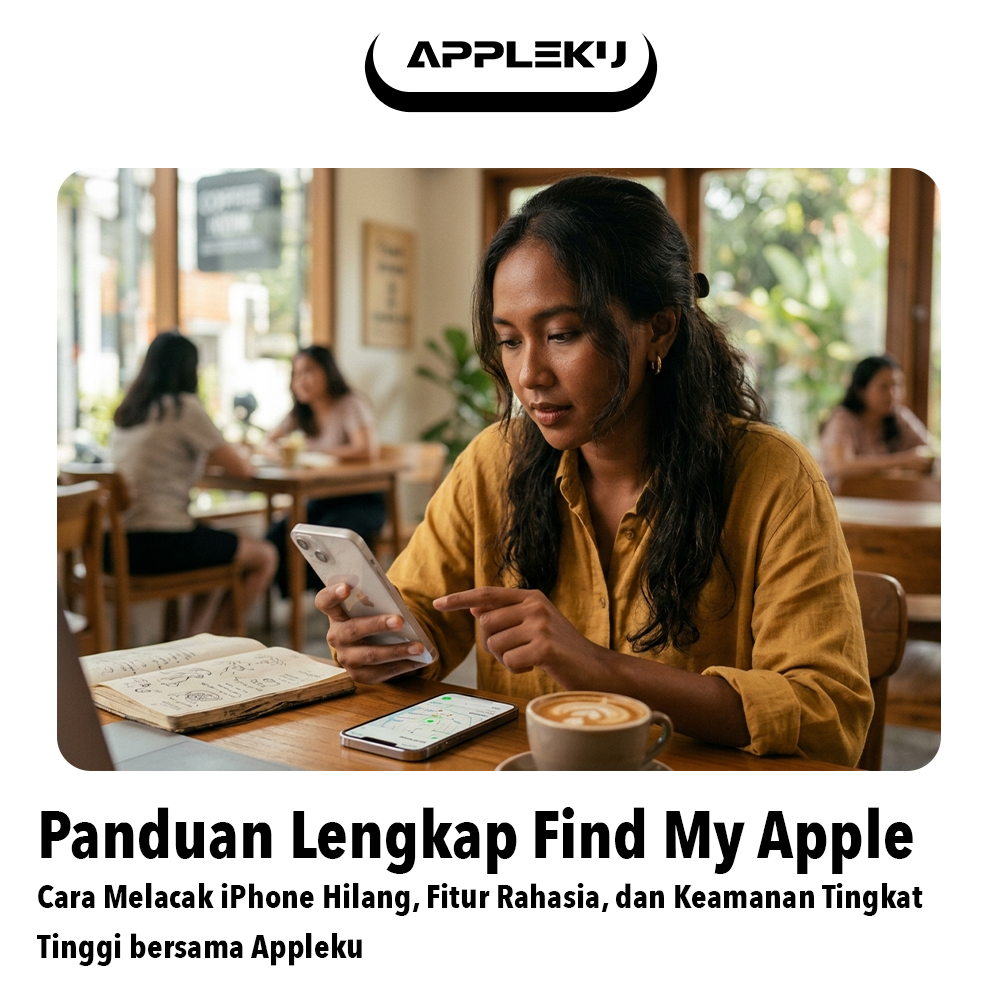 Panduan Lengkap Find My Apple- Cara Melacak iPhone Hilang, Fitur Rahasia, dan Keamanan Tingkat Tinggi bersama Appleku