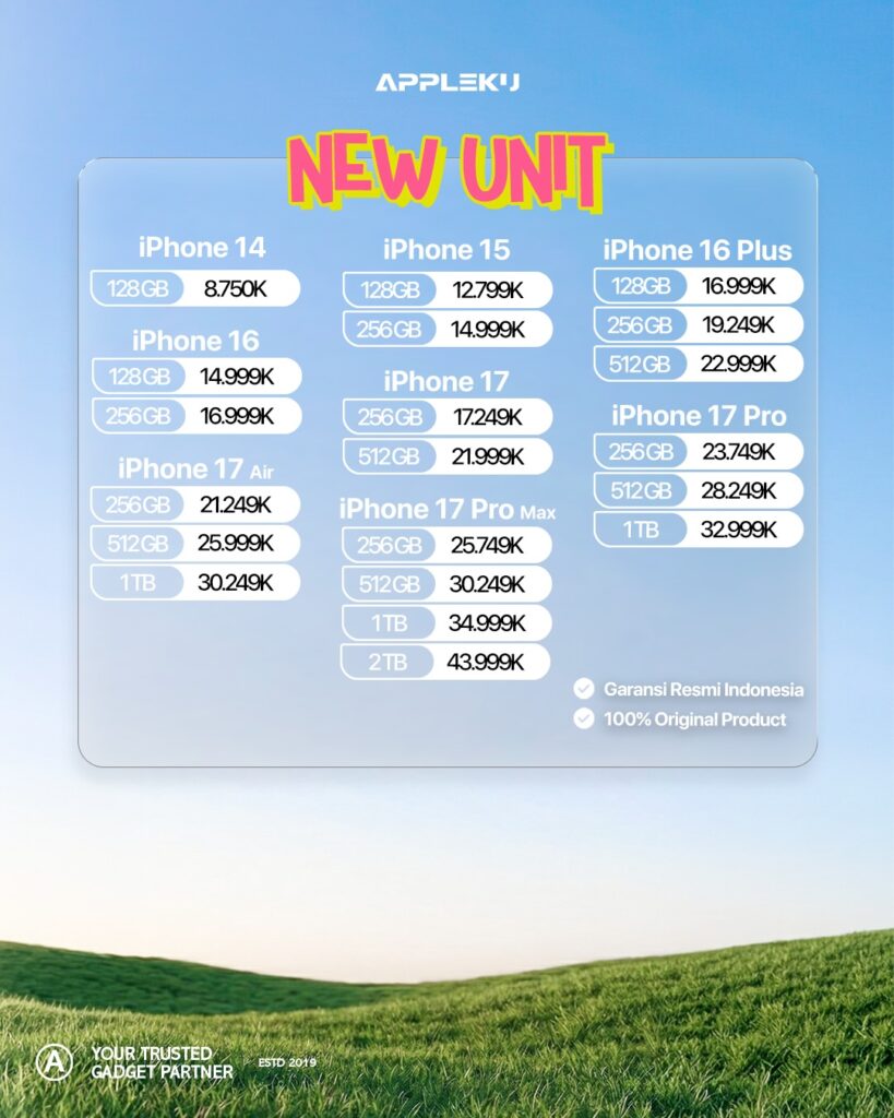 PROMO iPhone Magelang Temanggung Kendal Terbaru April 20261