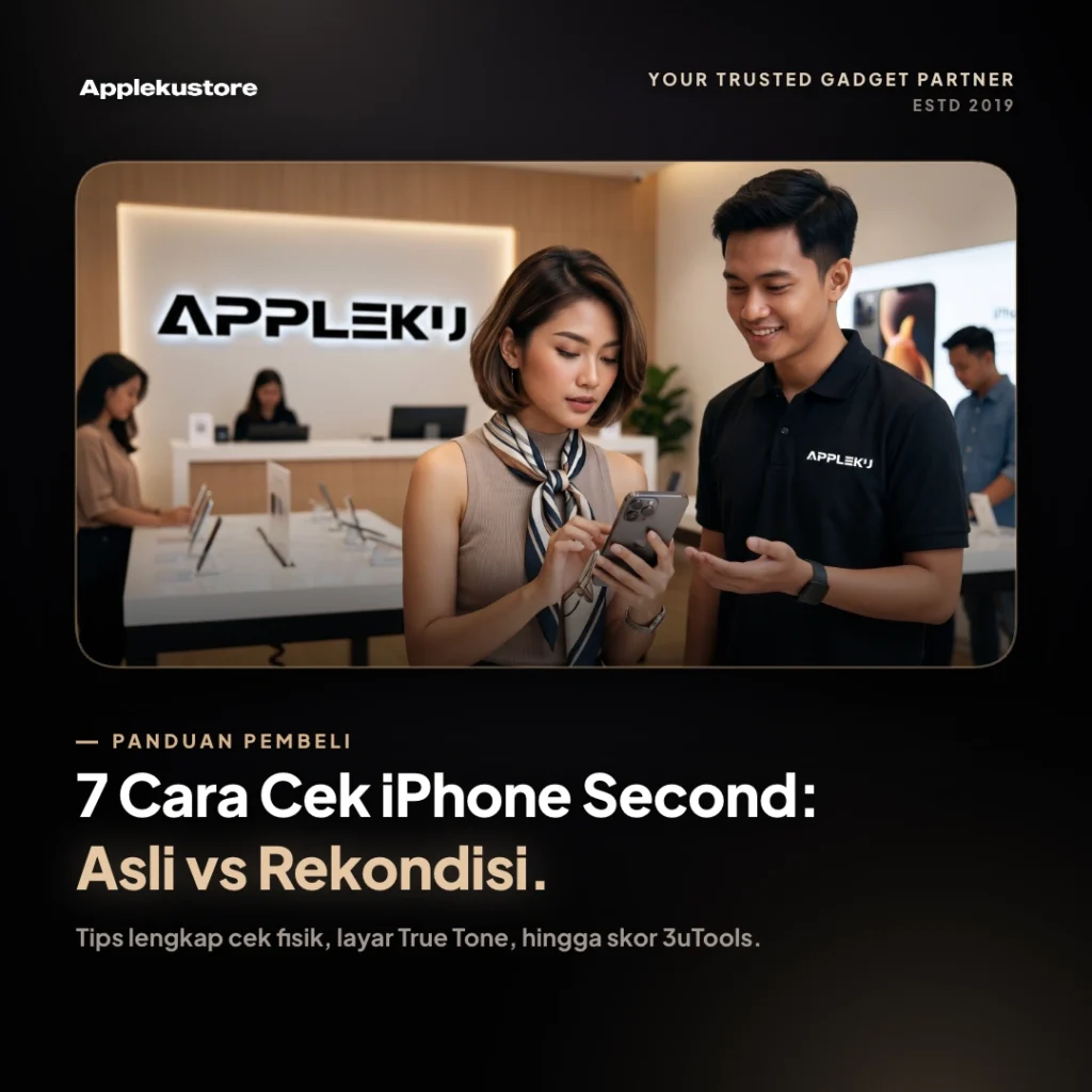 7 Cara Cek iPhone Second Asli vs Rekondisi