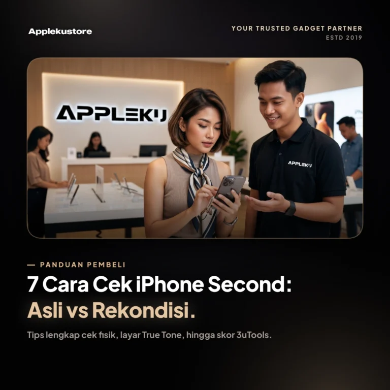 7 Cara Cek iPhone Second Asli vs Rekondisi