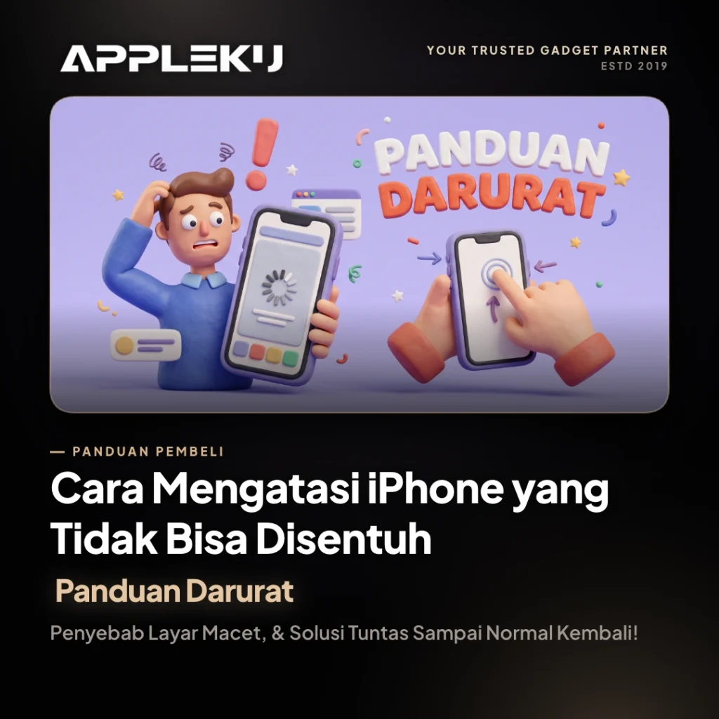 Cara Mengatasi iPhone yang Tidak Bisa Disentuh: Panduan Darurat, Penyebab Layar Macet, & Solusi Tuntas Sampai Normal Kembali!