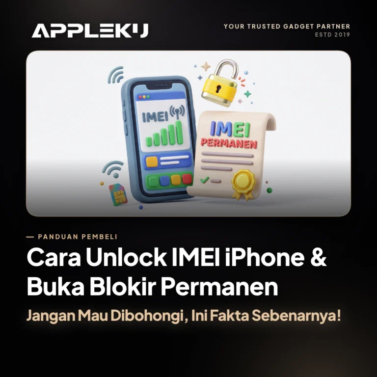 Cara Unlock IMEI iPhone & Buka Blokir Permanen: Jangan Mau Dibohongi, Ini Fakta Sebenarnya!