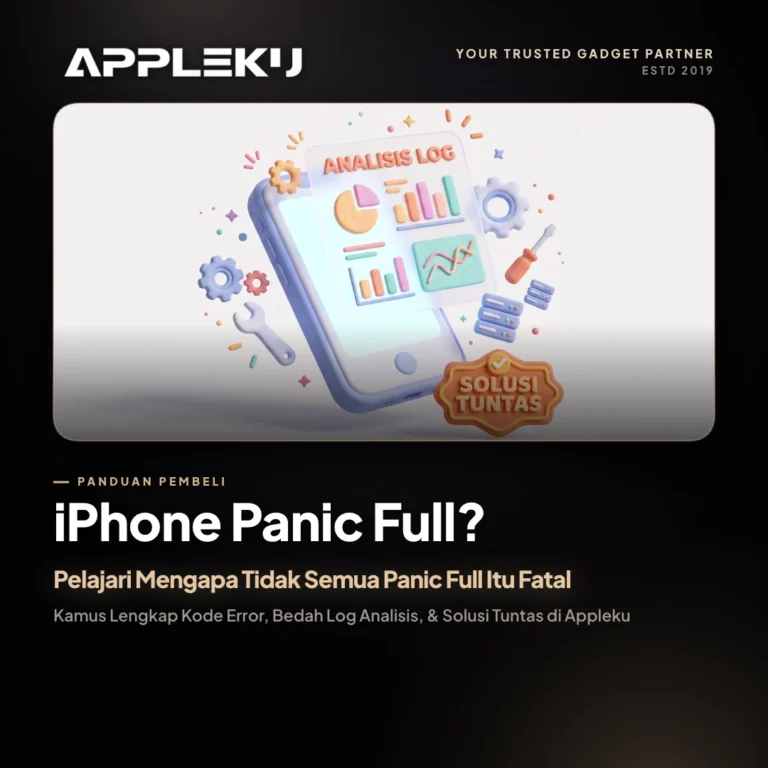 iPhone Panic Full? Pelajari Mengapa Tidak Semua Panic Full Itu Fatal: Kamus Lengkap Kode Error, Bedah Log Analisis, & Solusi Tuntas di Appleku