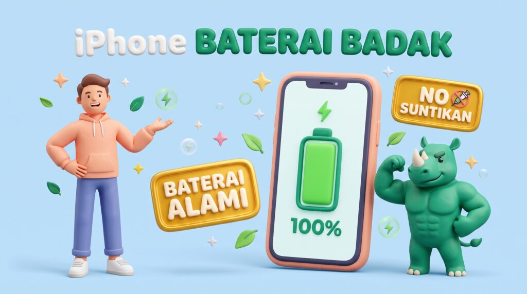iPhone dengan Baterai Paling Awet: Daftar Seri Juara Baterai Badak Seharian & Rahasia Baterai Alami Tanpa Suntikan di Appleku! 1 iPhone dengan Baterai Paling Awet Daftar Seri Juara Baterai Badak Seharian Rahasia Baterai Alami Tanpa Suntikan di Appleku